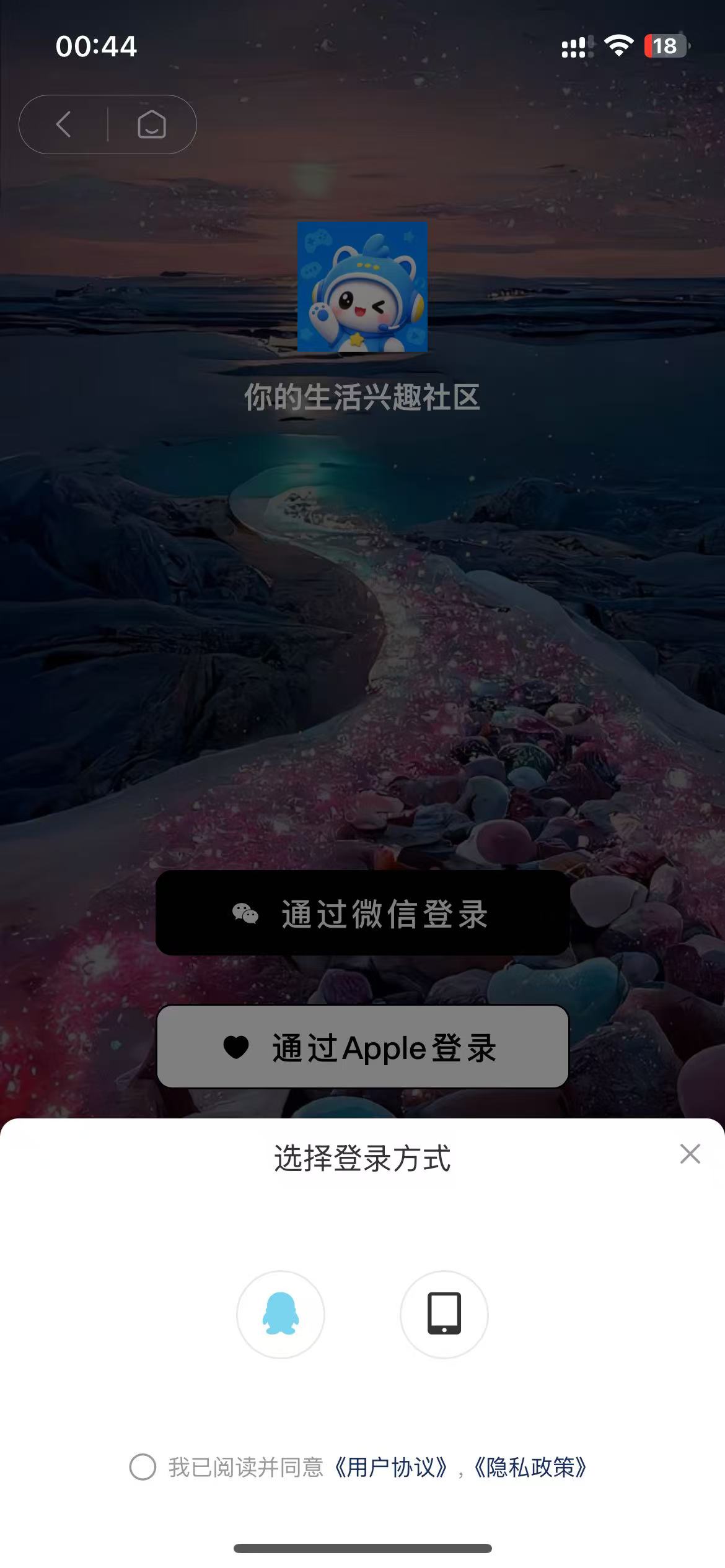 登录页面